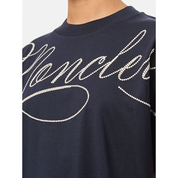 Moncler T-Shirt Woman Blue